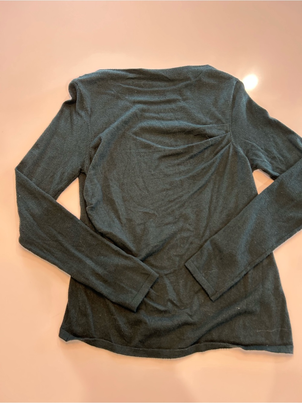 Staccato Women's Long-Sleeve Top in Teal Green